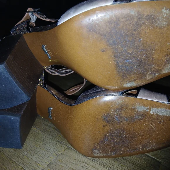 Coach Ankle Strap High Heels - Picture 5 of 5